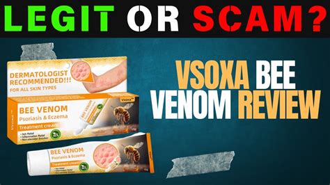 vsoxa bee venom scam